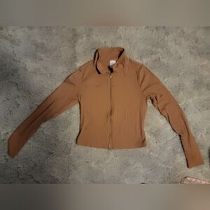 No Boundaries Women's Tan Jacket And Pants Set